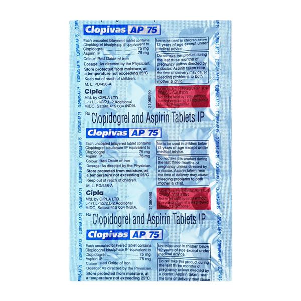 CLOPIVAS AP 75