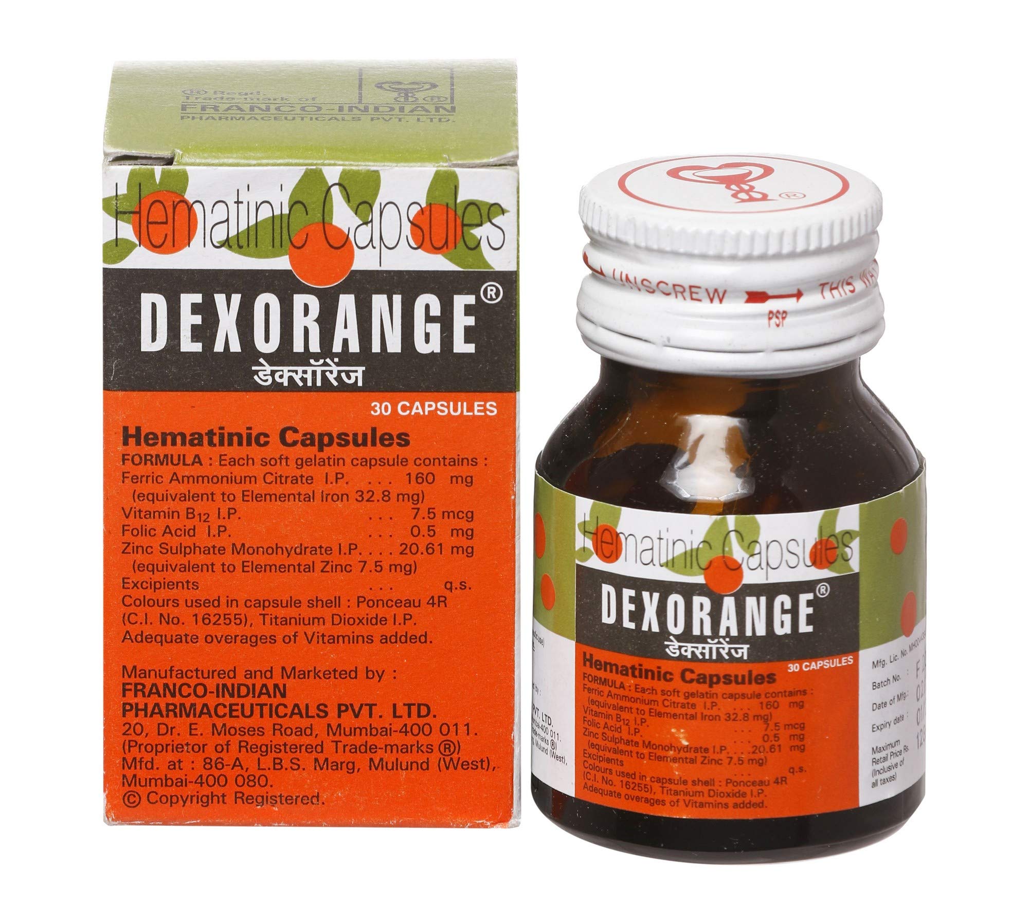 DEXORANGE CAPSULES